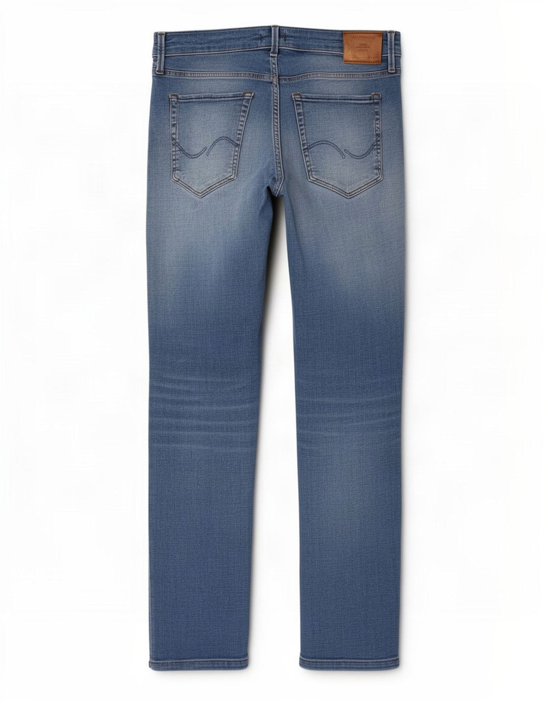 Blugi slim pentru bărbați Jack & Jones W36 L32 albastru