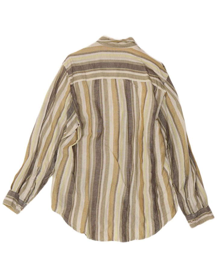 Cămașă Marlboro Classics pentru bărbați, in dungi mari, multicolore