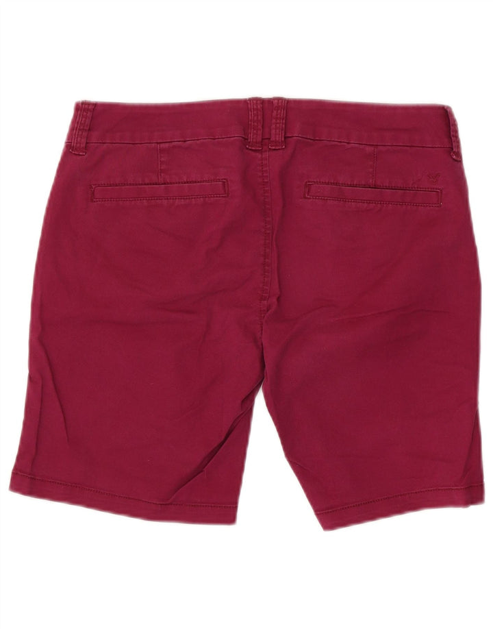 AMERICAN EAGLE Bermude Bermude pentru femei UK 8 Small W32 Pink Bumbac