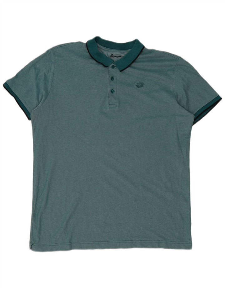 Tricou polo pentru bărbați Lotto 2XL verde
