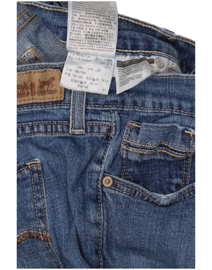 Blugi Levi's 515 Bootcut W31 L32 Bumbac albastru
