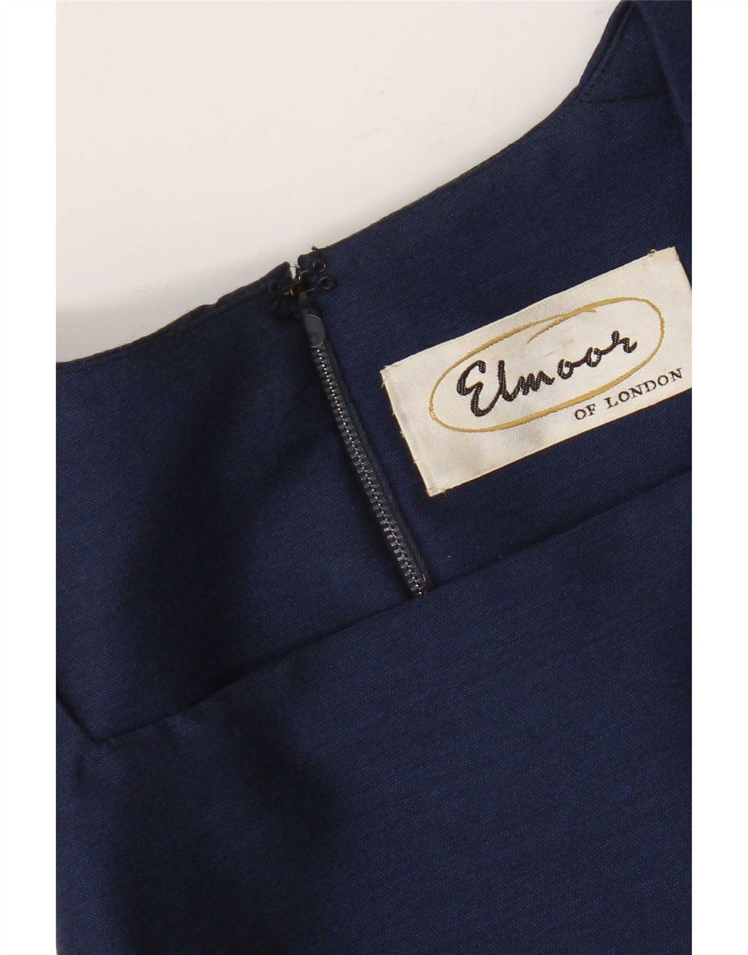Rochie vintage pentru femei UK 10 Small Bleumarin