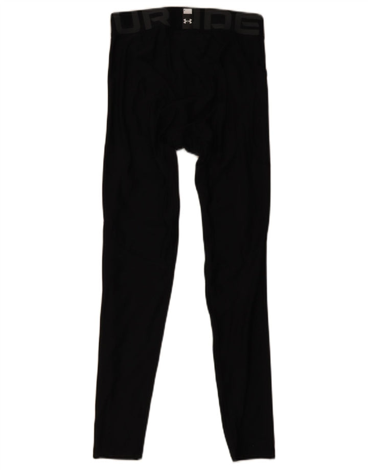 Leggings grafic Under Armour pentru bărbați Heat Gear, poliester mediu negru
