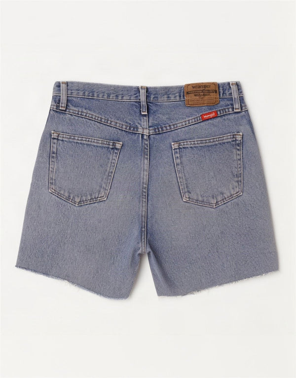 Pantaloni scurți din denim Wrangler pentru bărbați, cu ajustare normală, W31, bumbac albastru mediu