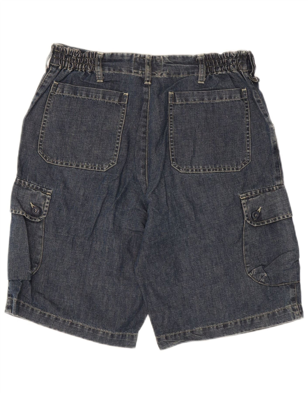 Pantaloni scurți Trussardi Cargo Denim IT 48 Medium W30 Bumbac albastru