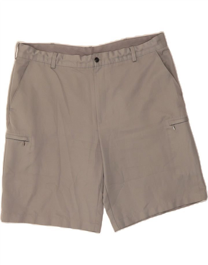 IZOD Mens Classic Fit Cargo Shorts W40 XL Grey Polyester Vintage Izod and Second-Hand Izod from Messina Hembry 