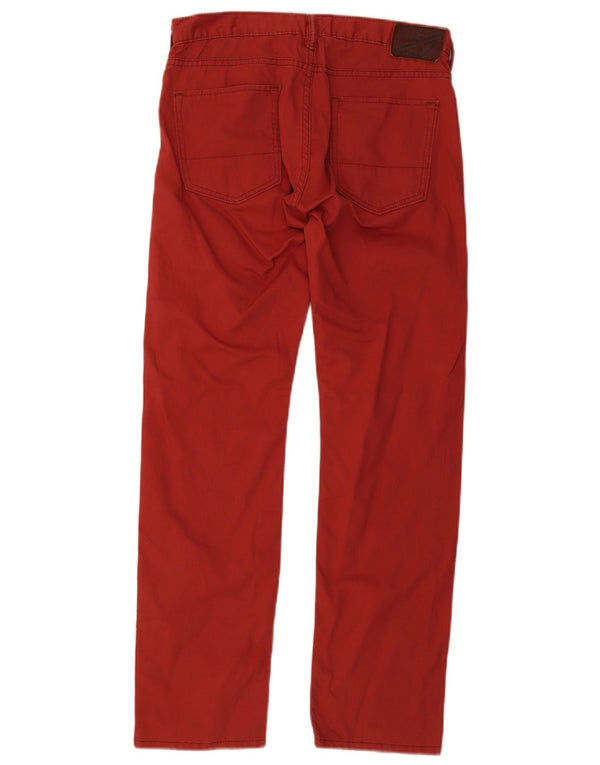Pantaloni casual drepti pentru bărbați Dockers L30 L32 bumbac roșu