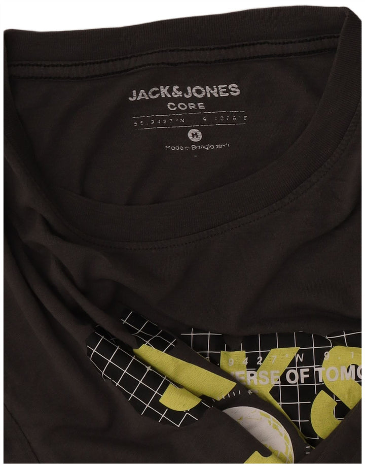 Tricou cu grafic Jack & Jones pentru bărbați Top, gri mediu