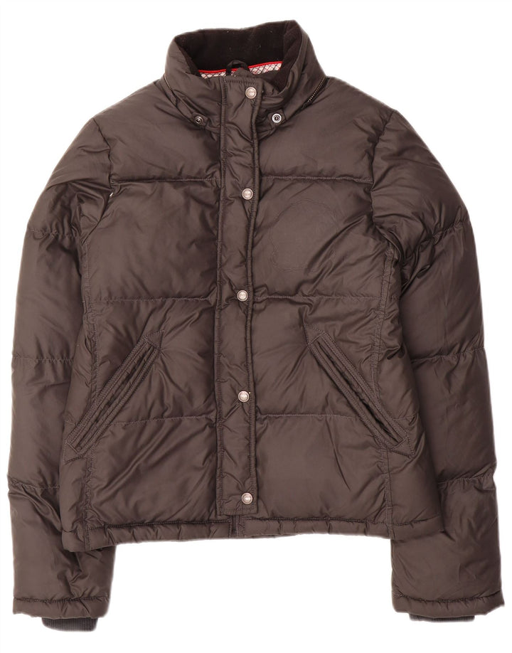 Jachetă căptușită pentru femei RALPH LAUREN UK 14 Poliester negru mare