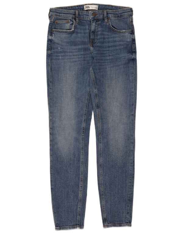 Zara Womens Skinny Jeans EU 38 Small W28 L28 Blue