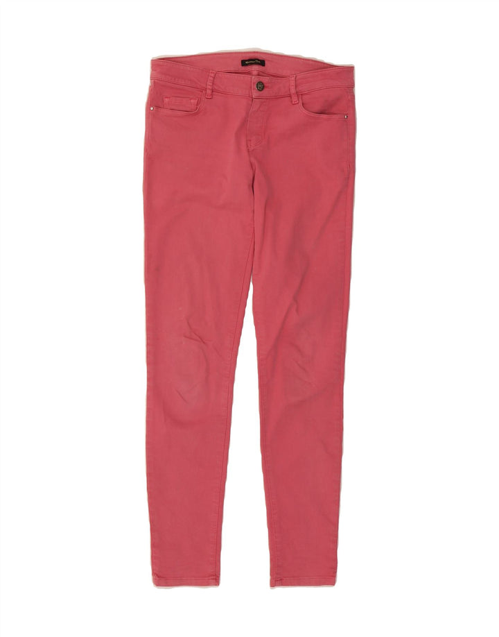 MASSIMO DUTTI Womens Skinny Jeans W28 L29 Pink Vintage Massimo Dutti and Second-Hand Massimo Dutti from Messina Hembry 