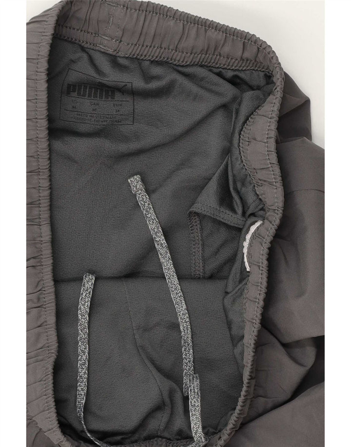 Pantaloni scurți sport Puma pentru bărbați, gri mediu, blocuri de culoare