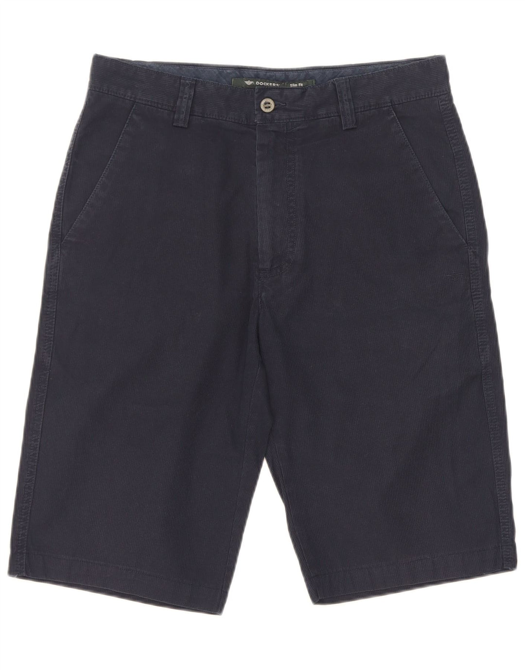 Pantaloni scurți chino pentru bărbați Dockers Slim Fit W30 Medium Bleumarin