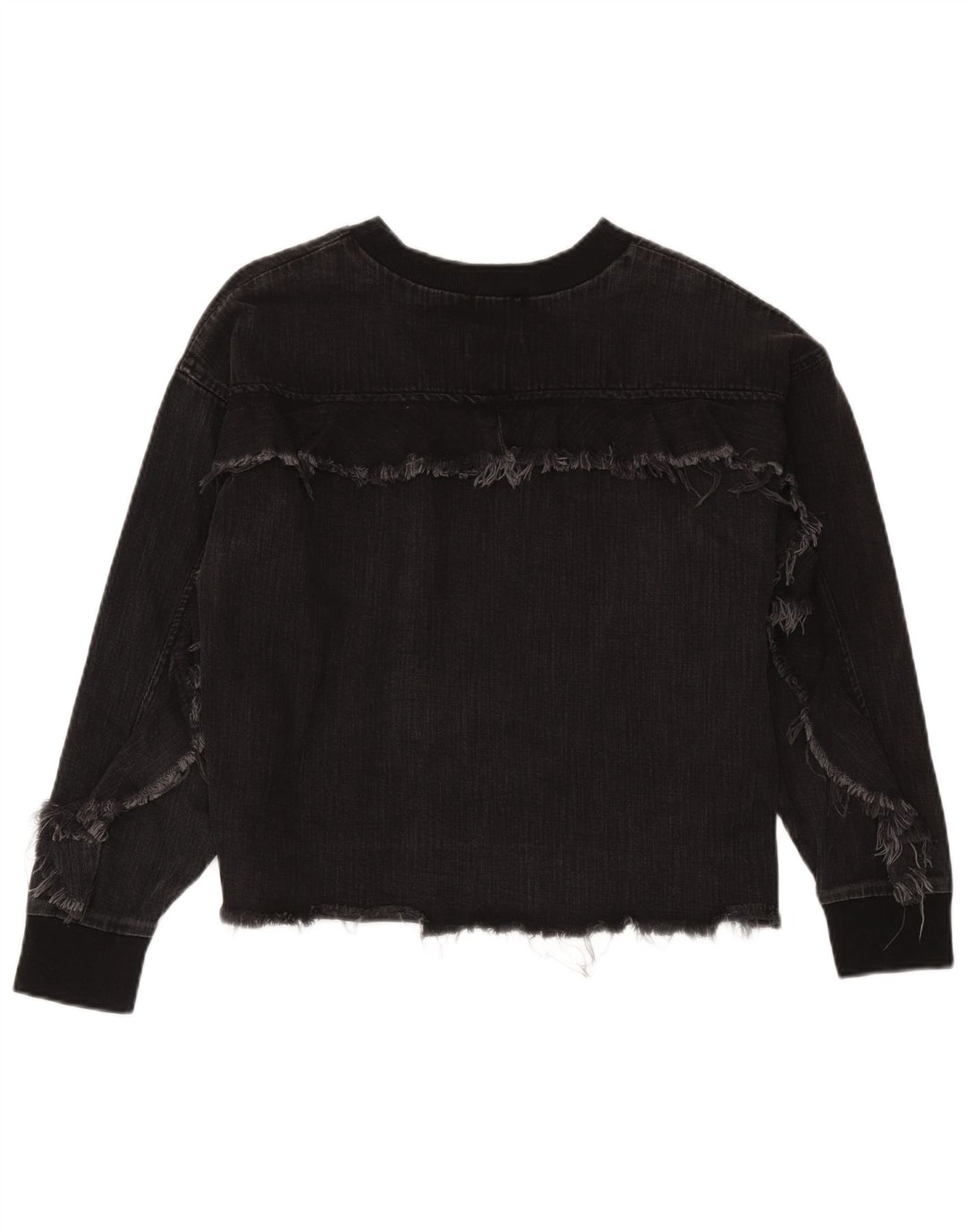 Pulover pentru femei Zara UK 14 Bumbac mediu negru