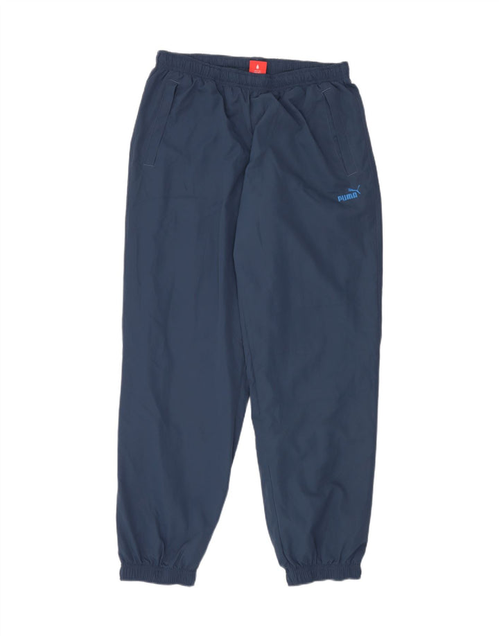 Pantaloni de trening PUMA pentru bărbați Pantaloni de jogging mari, bleumarin, poliester