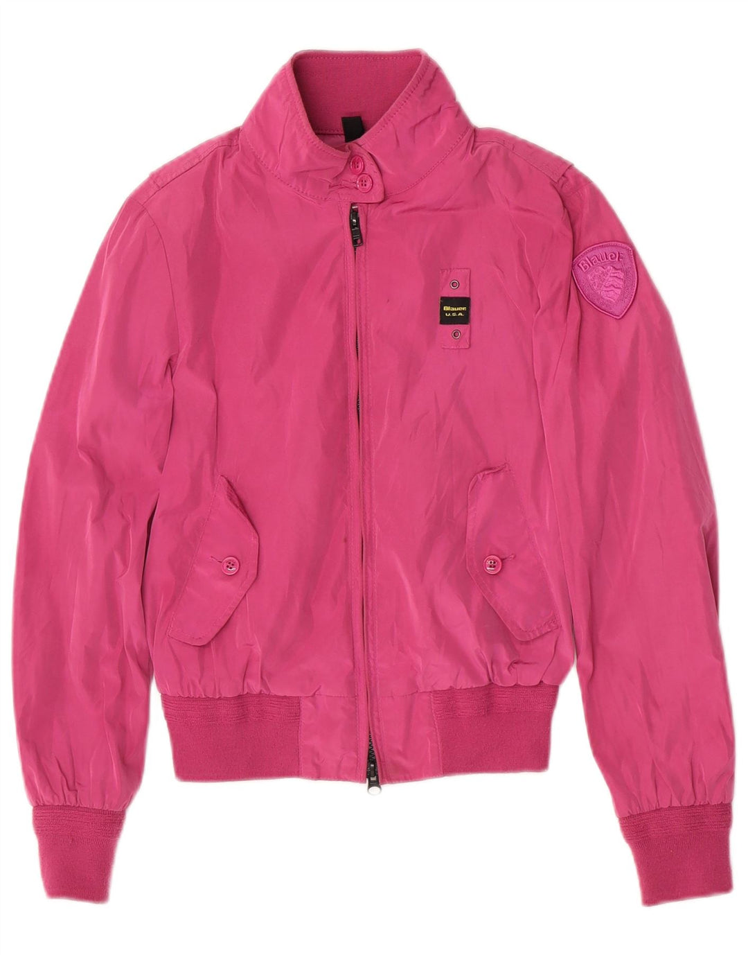 Blauer Fete Bomber Jacket 11-12 Ani Roz Poliester