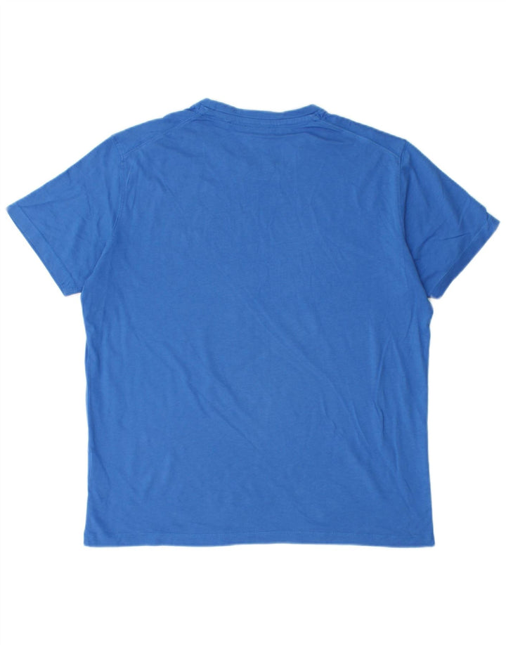 U.S. Polo Assn. Tricou pentru bărbați Top Medium Blue Bumbac