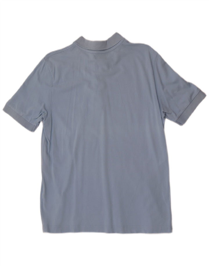 Tricou polo pentru bărbați Kappa, albastru mediu