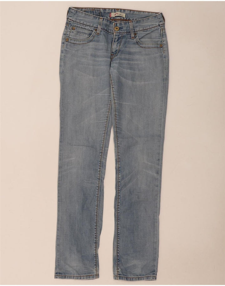 Blugi Levi's 571 Slim W28 L34 Bumbac albastru