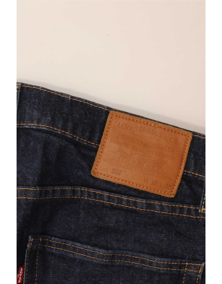 Blugi drepti 502 pentru femei Levi's W32 L30 bleumarin