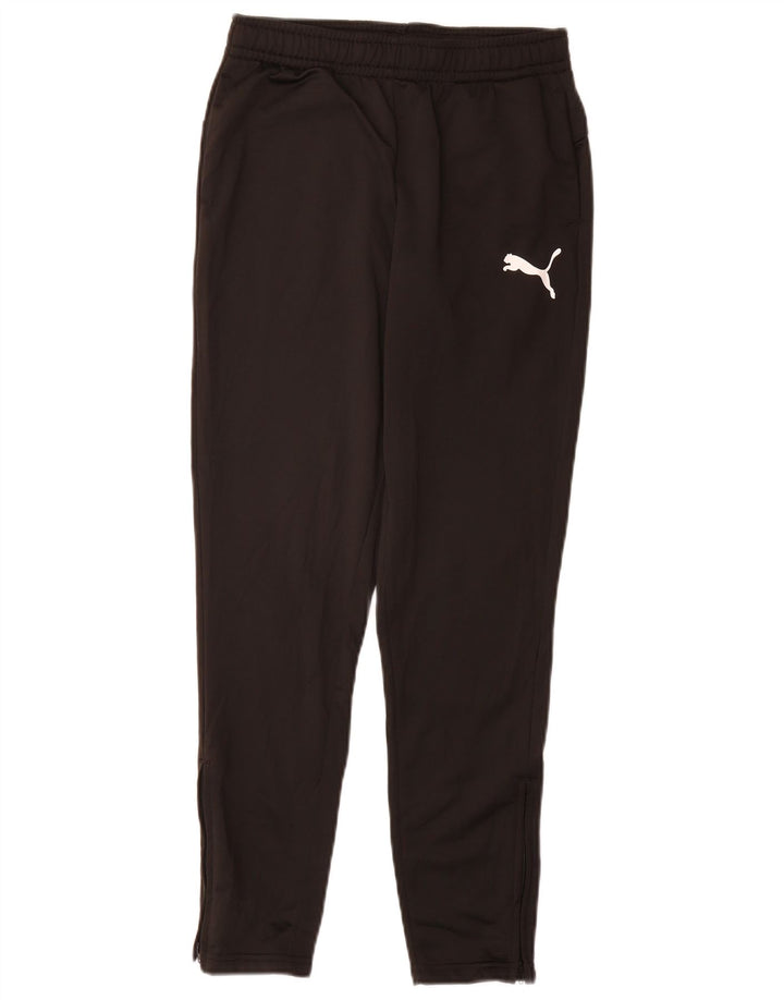 PUMA Boys Tracksuit Trousers 11-12 Years  Black Polyester