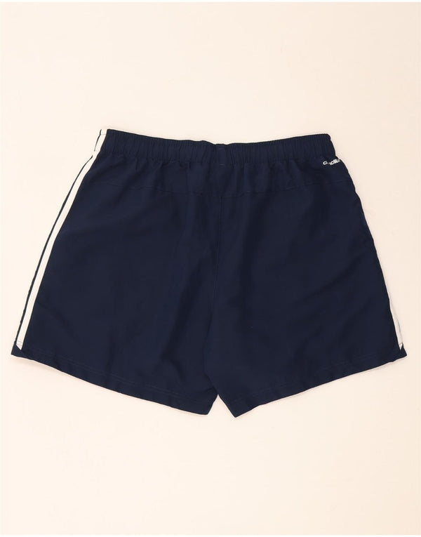 Pantaloni scurți sport pentru bărbați Adidas Climalite XL bleumarin poliester