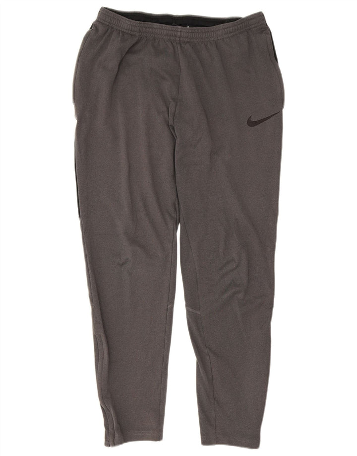 Pantaloni de trening Nike Dri Fit pentru bărbați, poliester mici, gri