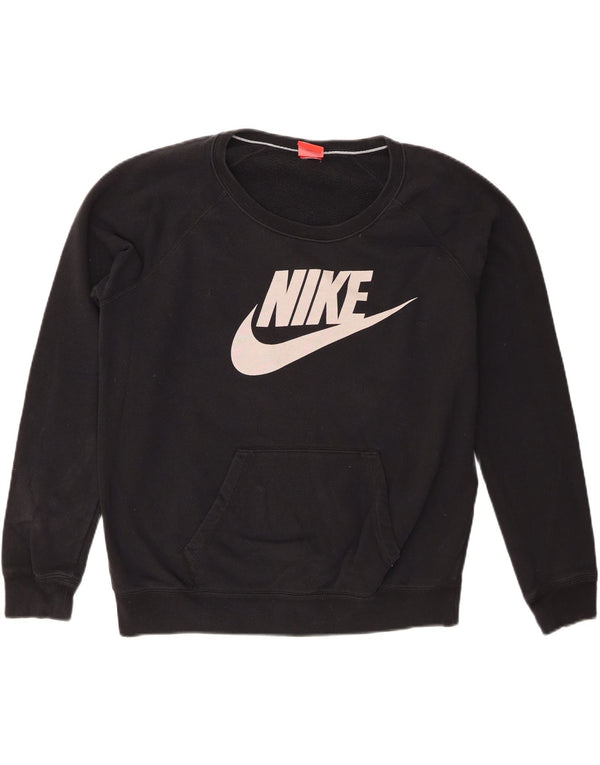 Hanorac grafic pentru bărbați Nike Jumper XL bumbac negru