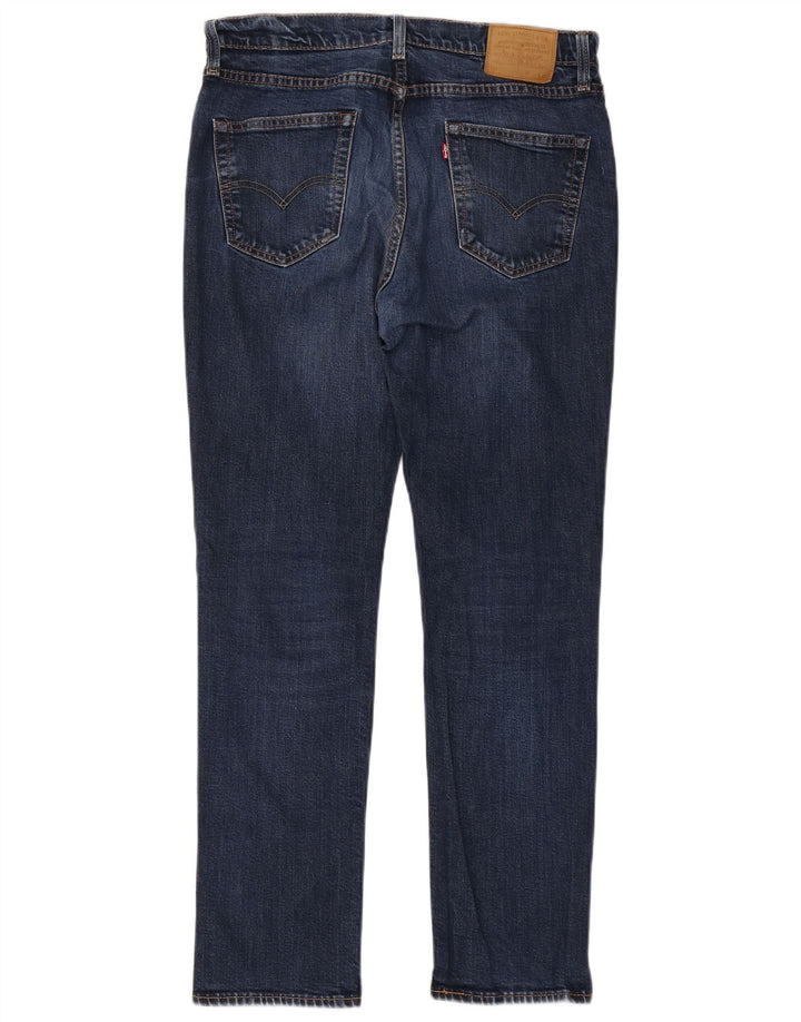 Blugi pentru bărbați Levi's 511 Slim W34 L32 Bumbac bleumarin