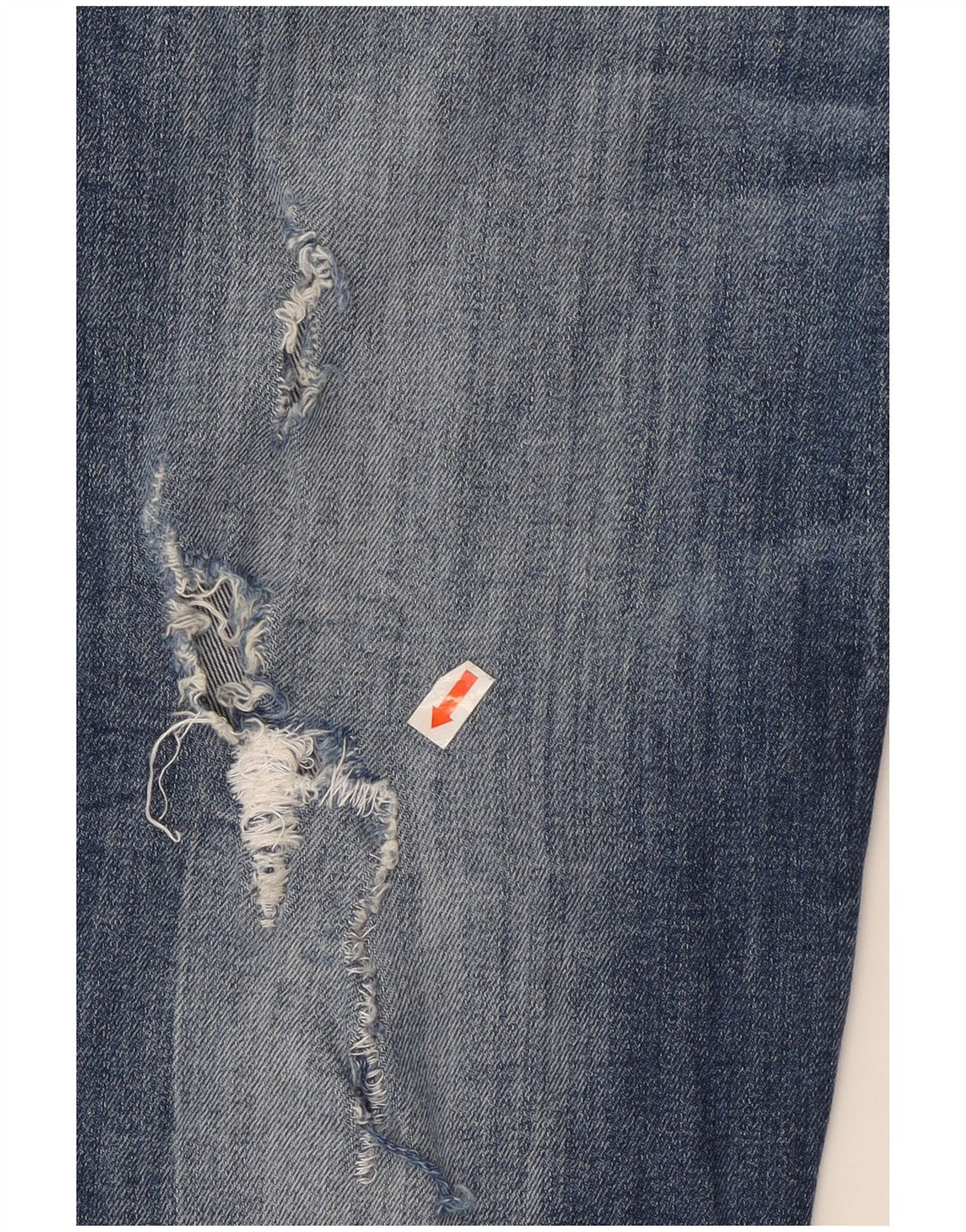 REPLAY Blugi slim Anbass distressed pentru femei W32 L32 bumbac albastru