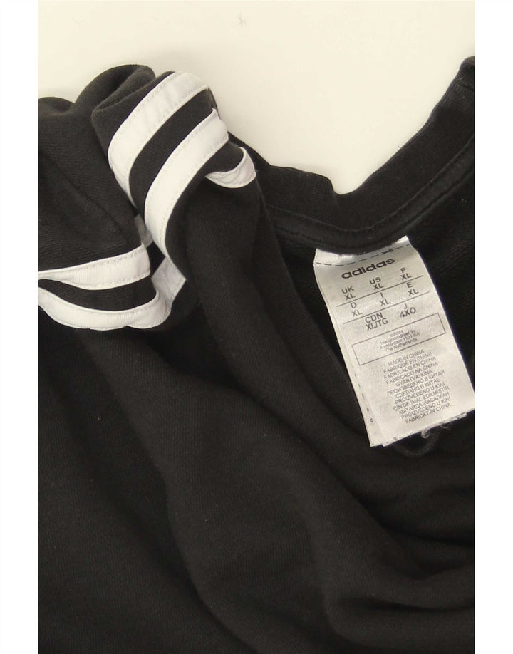 Hanorac pentru bărbați Adidas Jumper XL bumbac negru