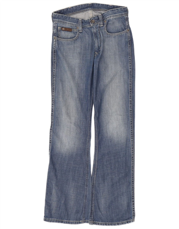 Blugi pentru bărbați Wrangler Ross Bootcut W30 L32, bumbac albastru