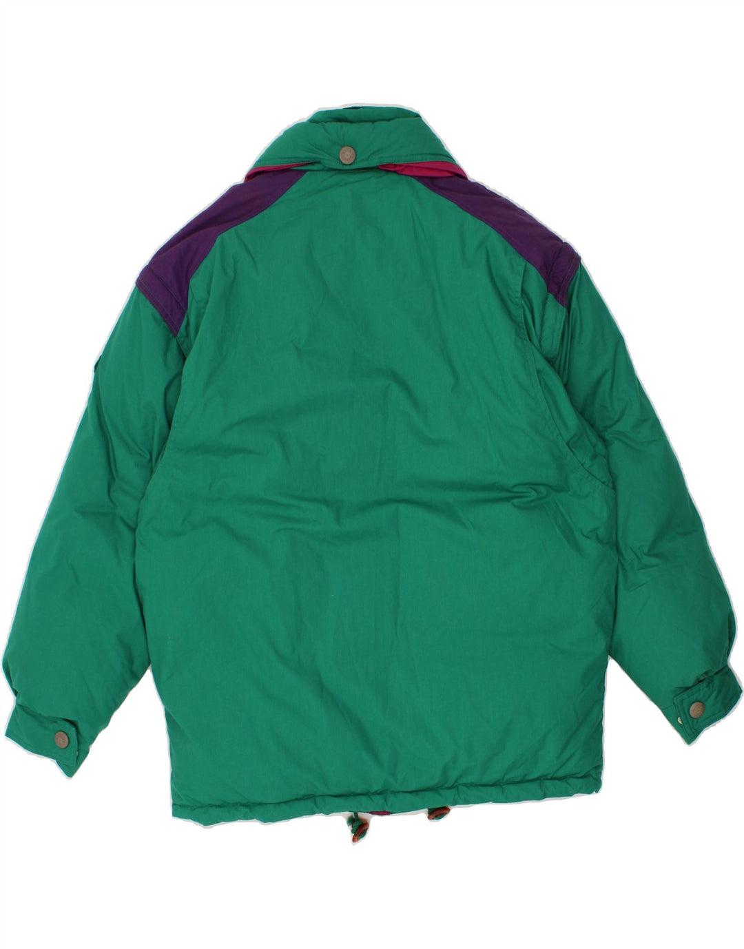 Jachetă căptușită pentru bărbați DIADORA UK 38 Medium Green Colorblock Poliester