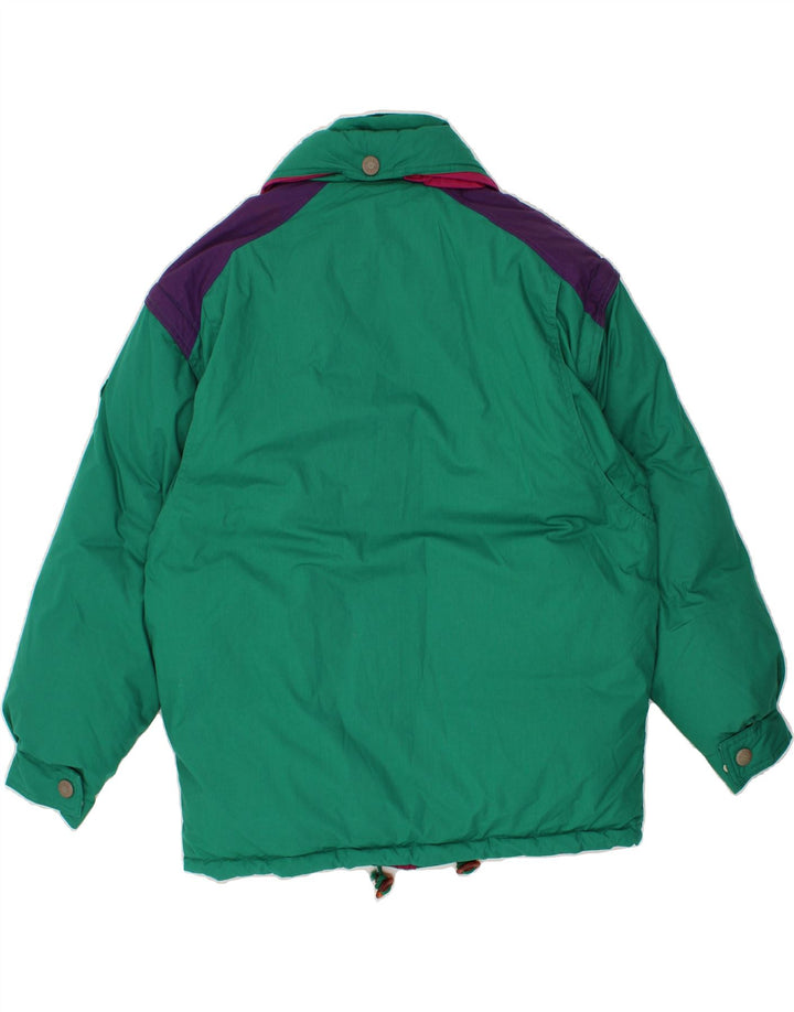 Jachetă căptușită pentru bărbați DIADORA UK 38 Medium Green Colorblock Poliester