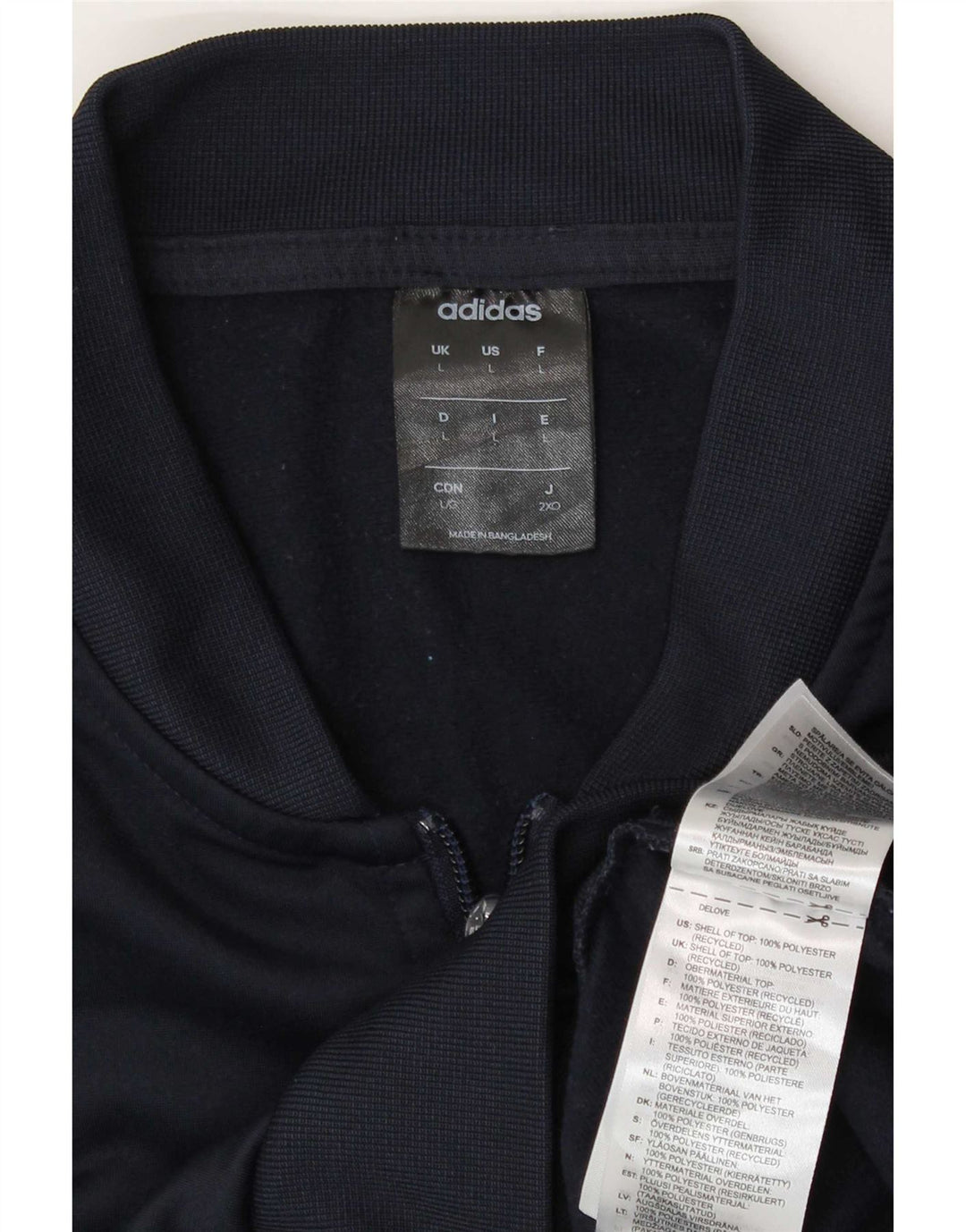 Jachetă de trening pentru bărbați Adidas, mare, albastru, poliester