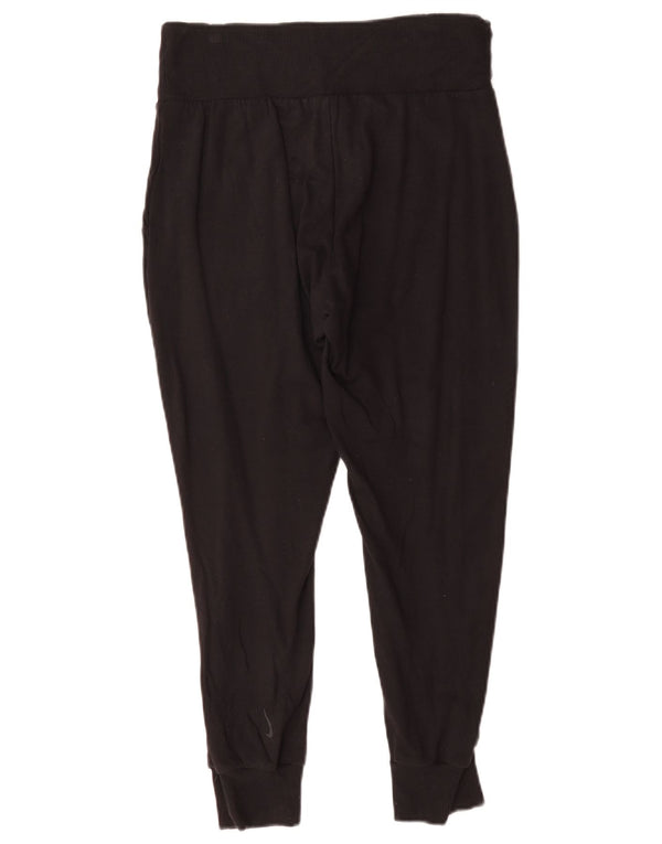 Pantaloni de trening Nike pentru femei Dri Fit Pantaloni de jogging UK 14 Medium Negru