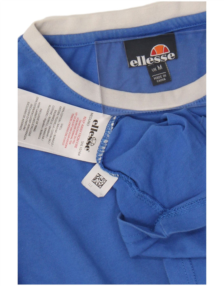 Tricou Bărbați ELLESSE Top Medium Blue Bumbac