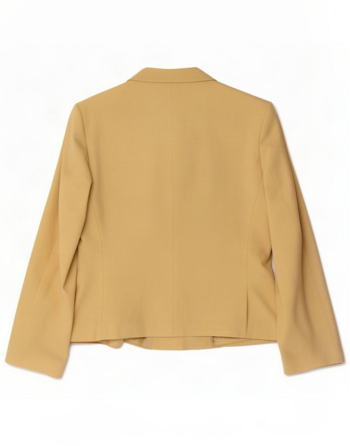 Elegance Blazer Jacket pentru femei UK 16 Large Beige
