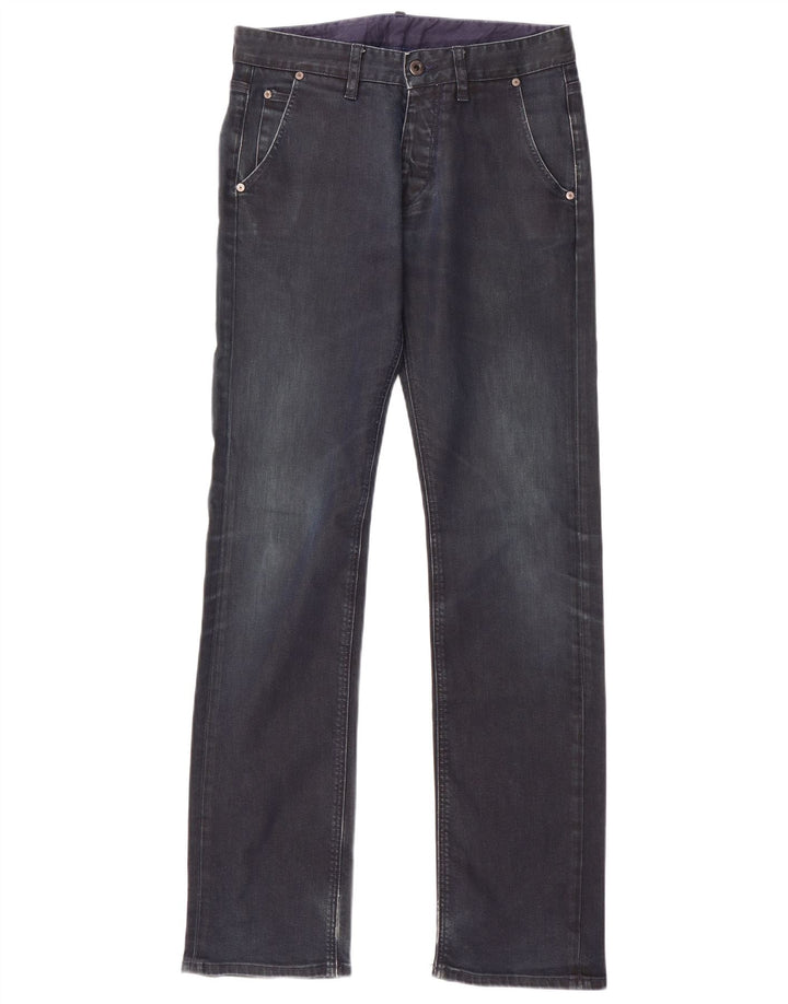 Massimo Dutti Blugi bărbați drepți EU 40 Mediu L31 L34 Bumbac bleumarin