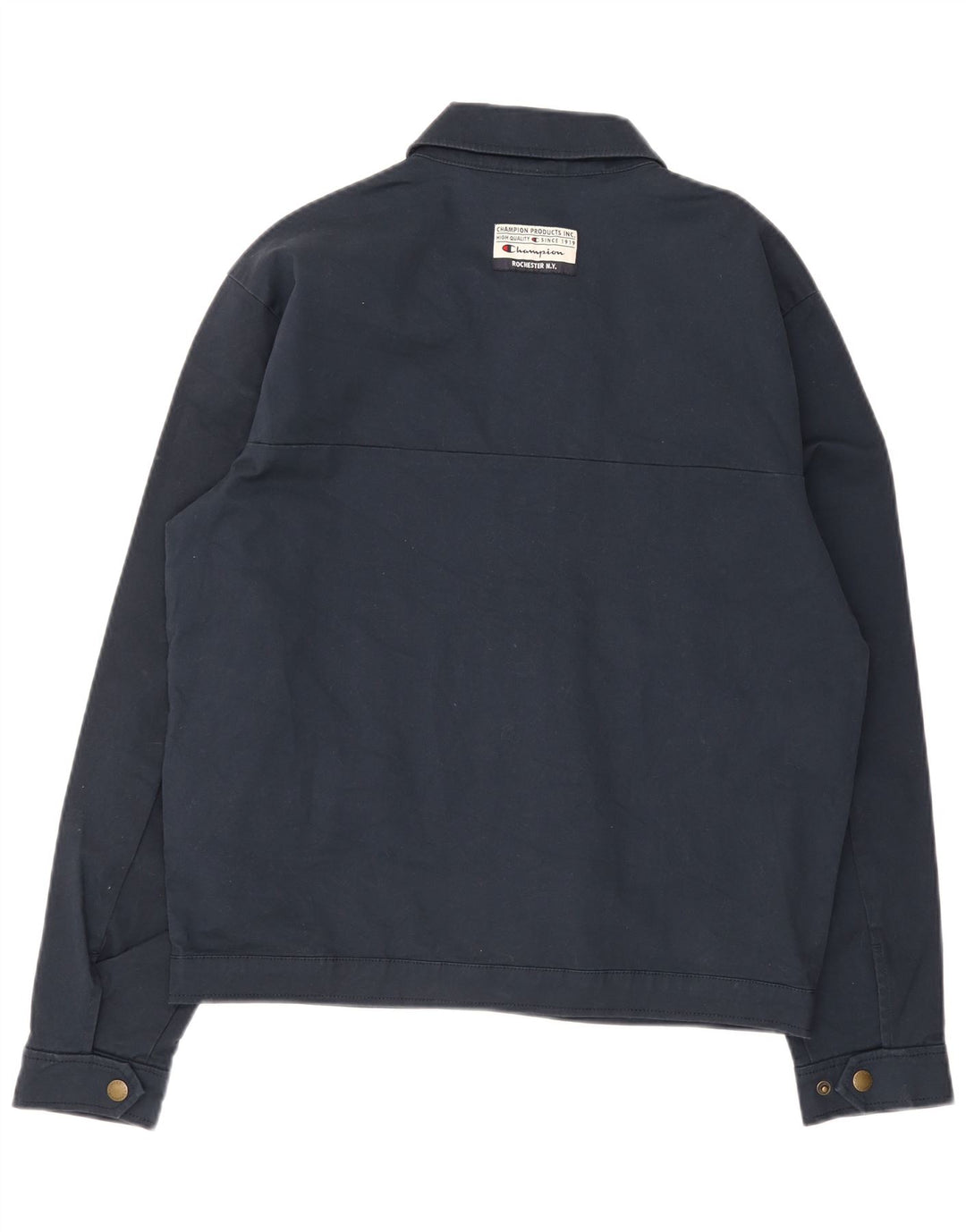 Jachetă Bomber pentru bărbați Champion UK 38 Medium Bluemarin Bumbac
