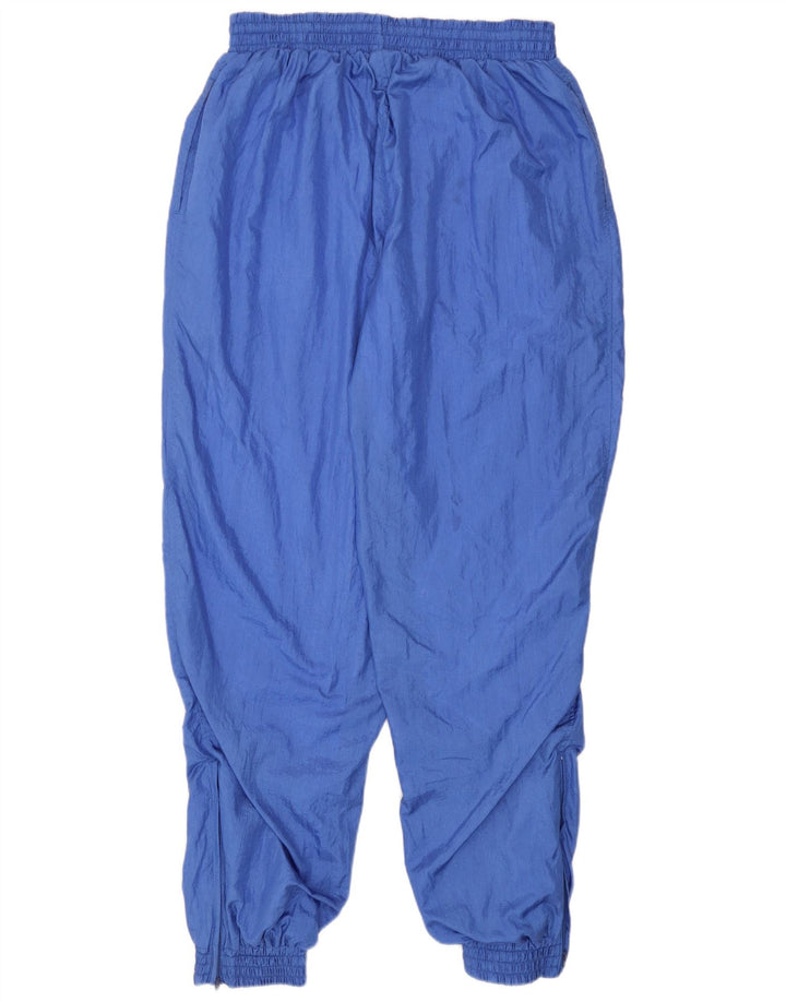 Pantaloni Trening Bărbați Vintage Joggers Mari Albastre Poliester