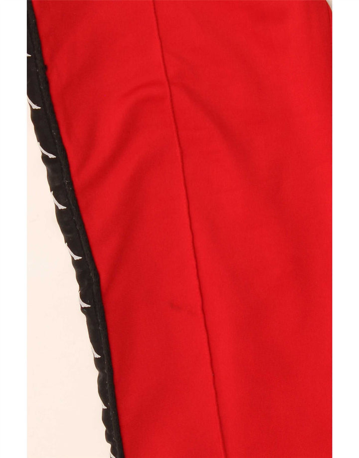 Pantaloni de trening cu grafică pentru bărbați Kappa Pantaloni de jogging, roșii mici, color block