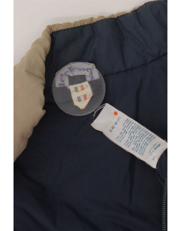 Gilet căptușit pentru bărbați Ellesse IT 48, bumbac color-bloc albastru mediu