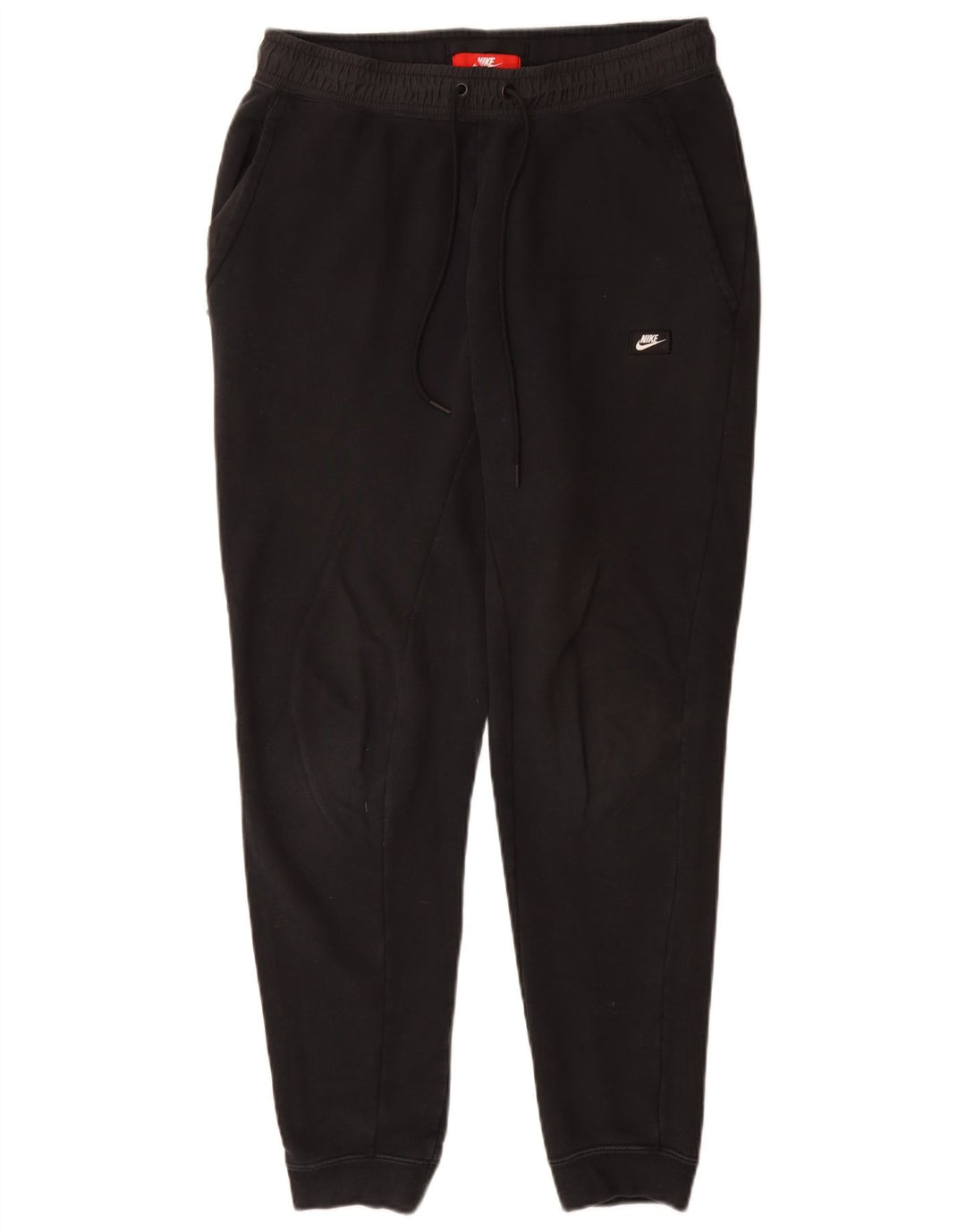 Pantaloni de trening Nike pentru bărbați Joggeri, bumbac mediu negru