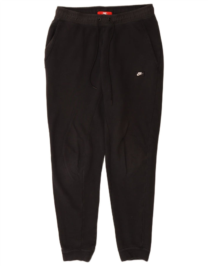 Pantaloni de trening Nike pentru bărbați Joggeri, bumbac mediu negru