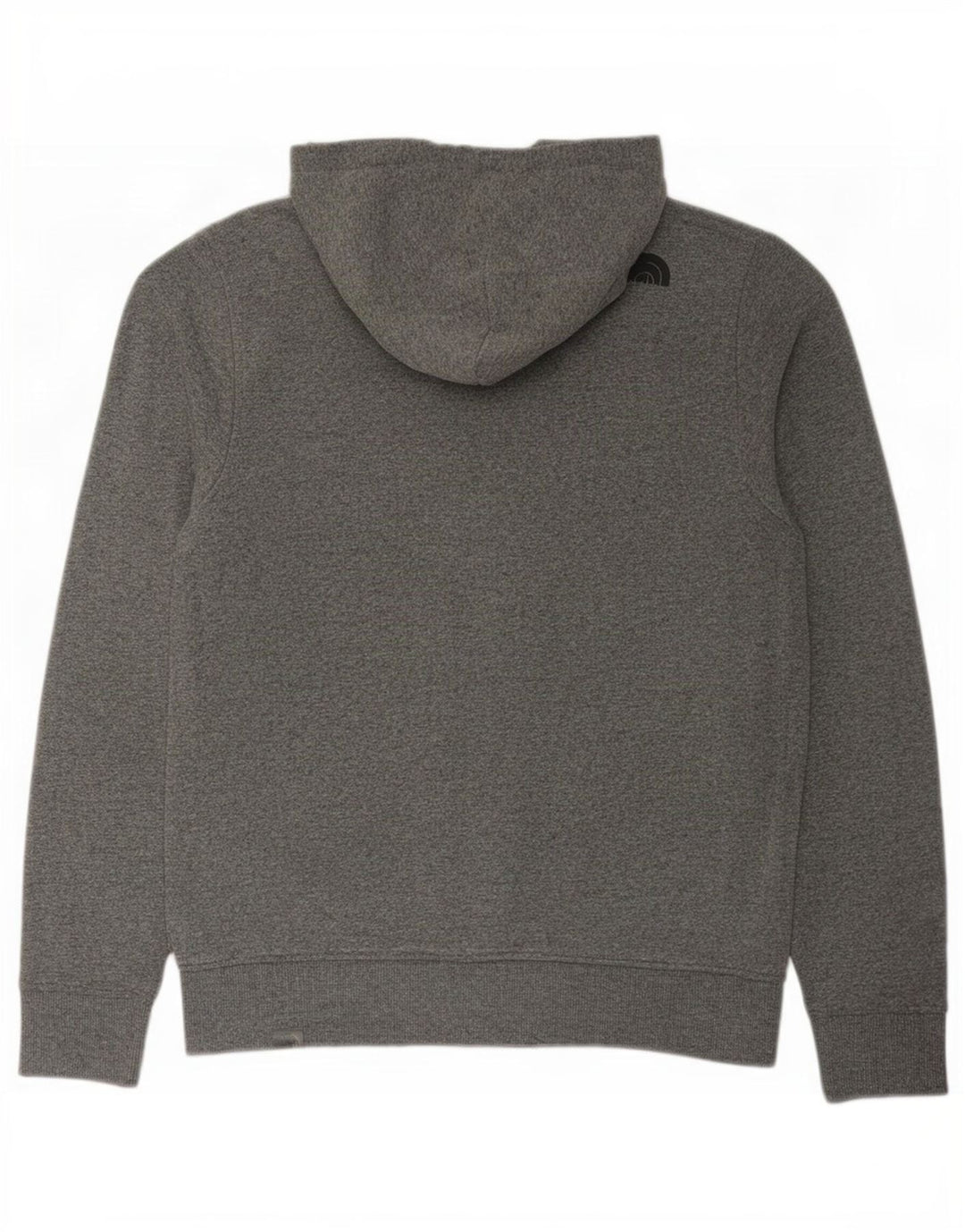 Pulover The North Face pentru bărbați, cu fermoar, bumbac, gri mediu