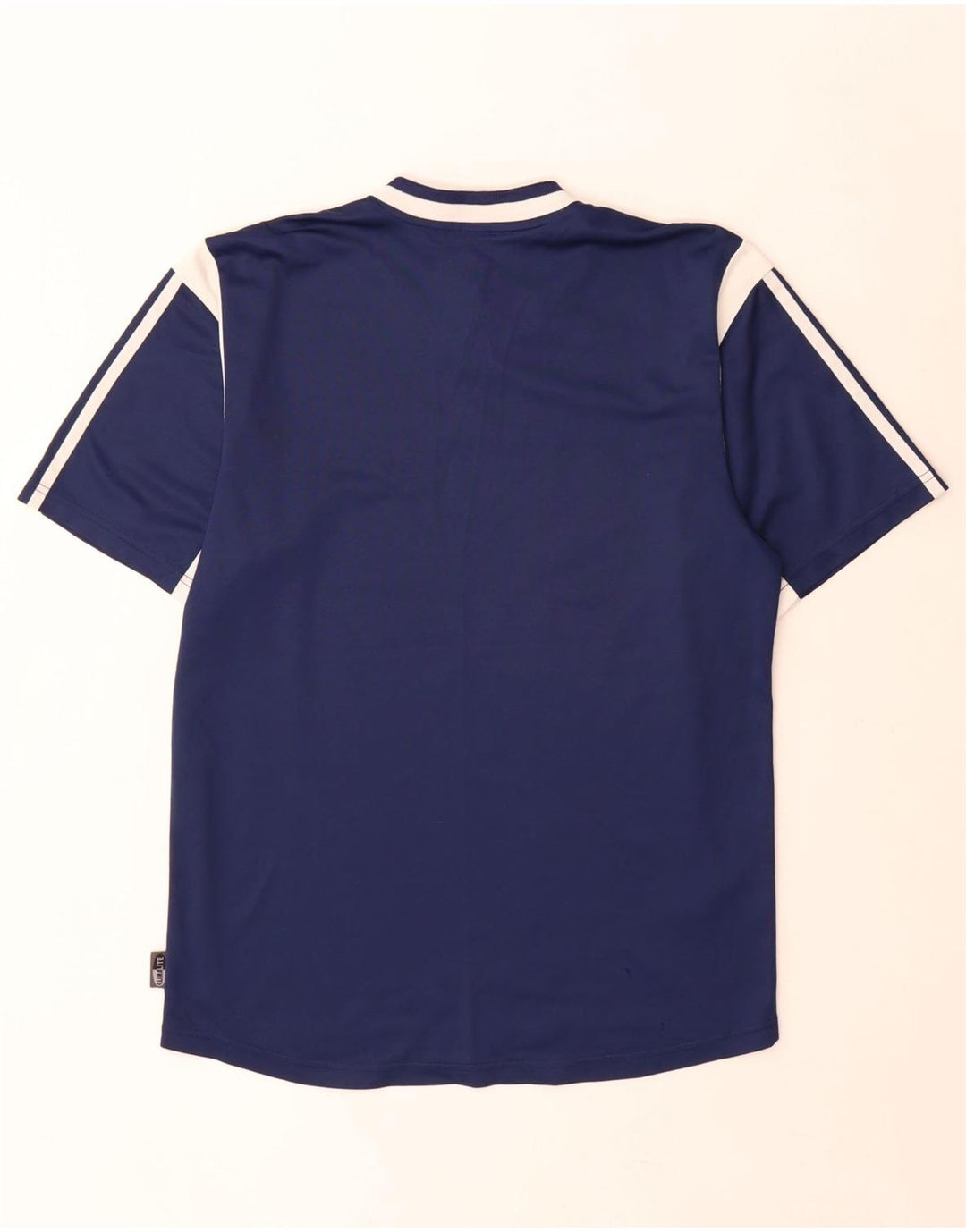 Tricou Adidas Climalite pentru bărbați Top mic, bleumarin, poliester color bloc