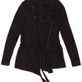 Pulover cardigan supradimensionat pentru femei Zara UK 14 Medium Black Viscose