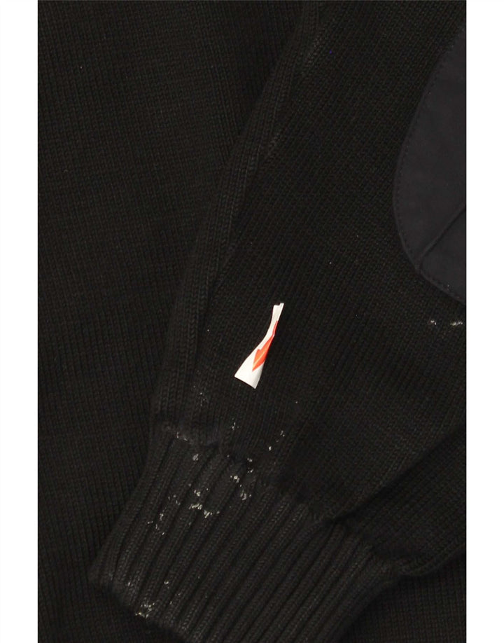 Pulover cardigan pentru bărbați Paul & Shark, mediu negru