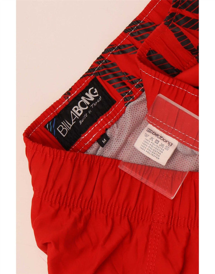 Pantaloni scurți de înot cu grafică pentru bărbați Billabong, poliester roșu mediu